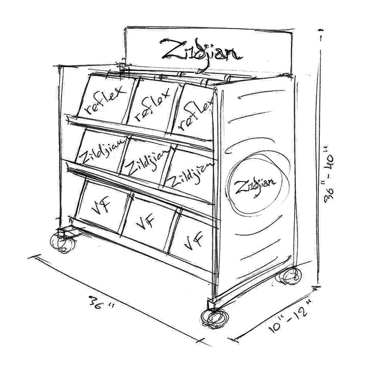 Zildjian-Drumpad-Display-Sketches-3