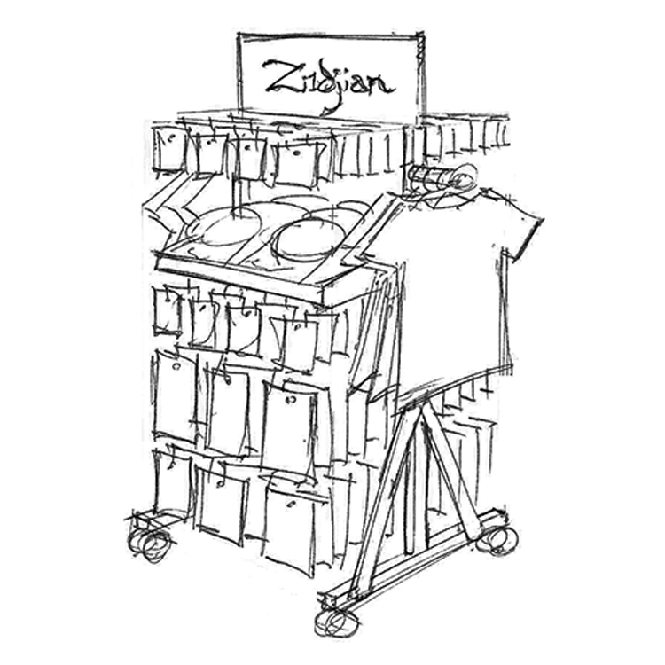 Zildjian-Lifestyle-Display-Sketches-2